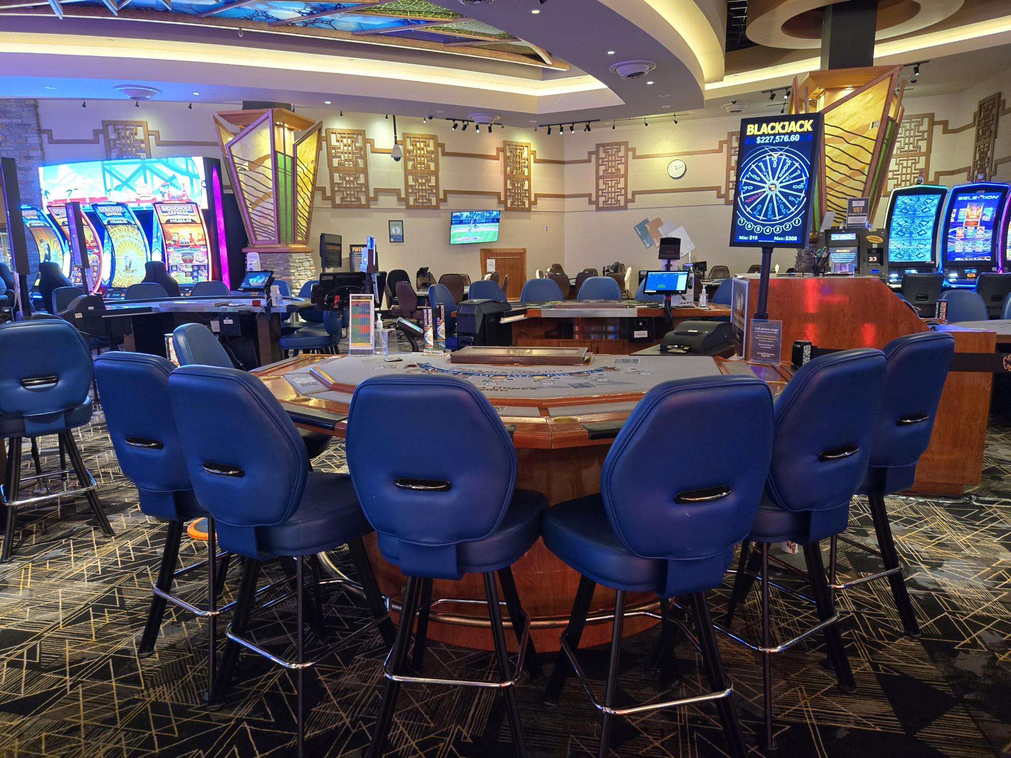 Dakota Dunes Casino table games