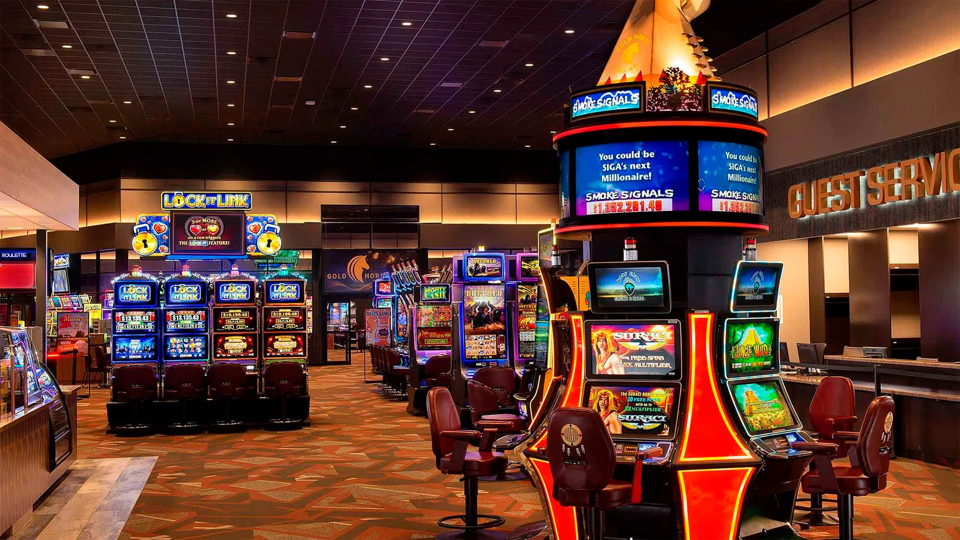 Gold Eagle Casino slot machines