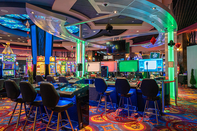 Painted Hand Casino table games